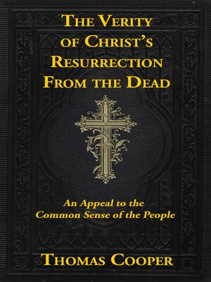 cover image of The Verity of Christ's Resurrection